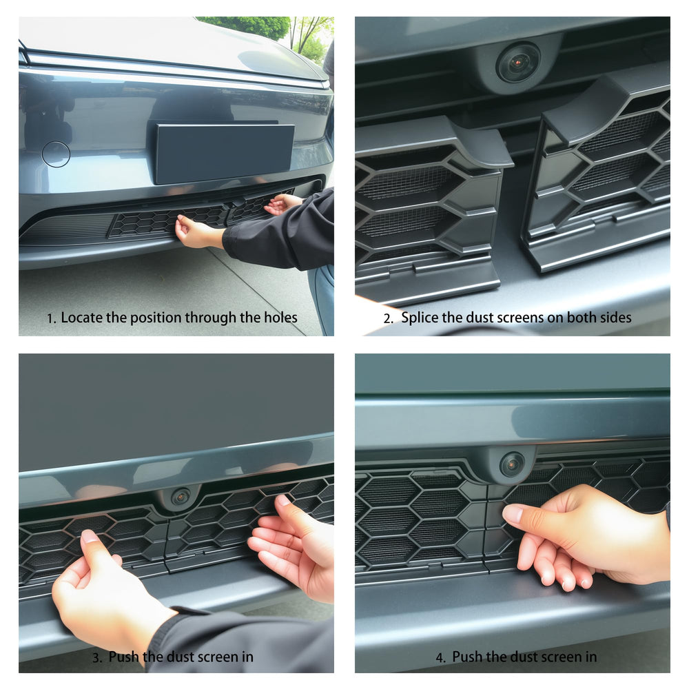 Sturdy grille guard stays secure during demanding driving conditions.