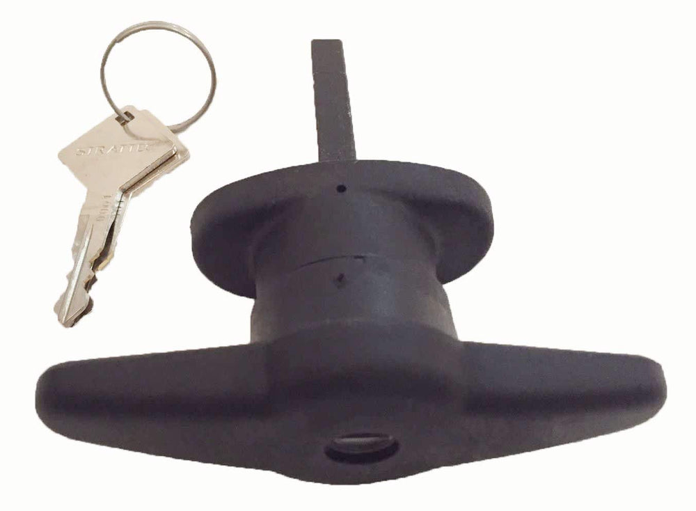 ARE T-Handle on rear door shows compatibility with ARE V, CX, TW, MX, Overland shells.