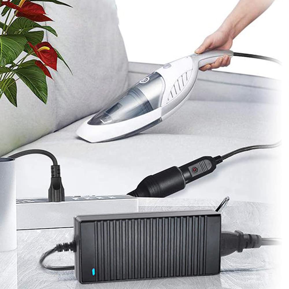Arecwy long 277 cm cord enables distance placement and easy setup.