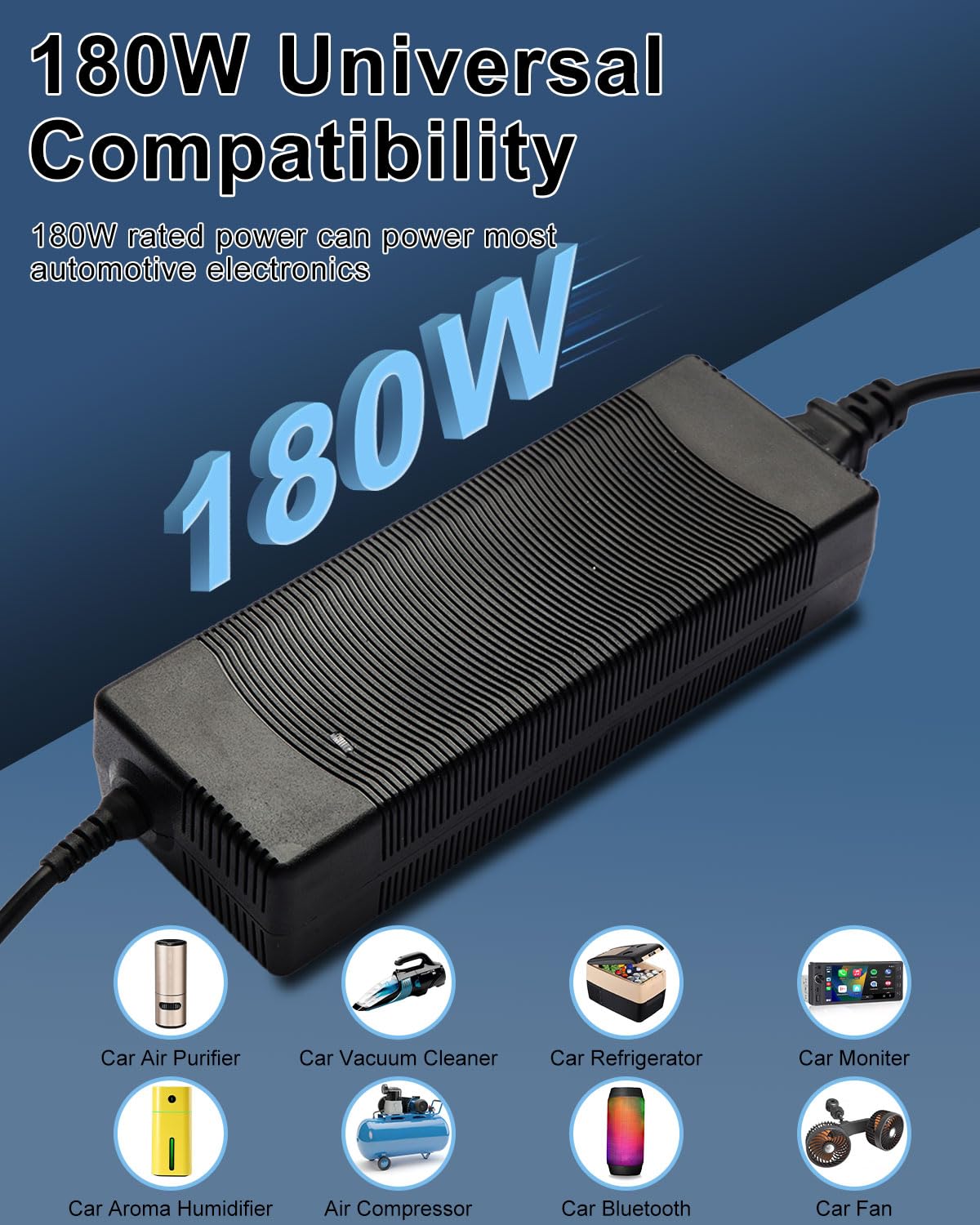 Arecwy car vacuum usage demonstrates quick, safe power delivery.