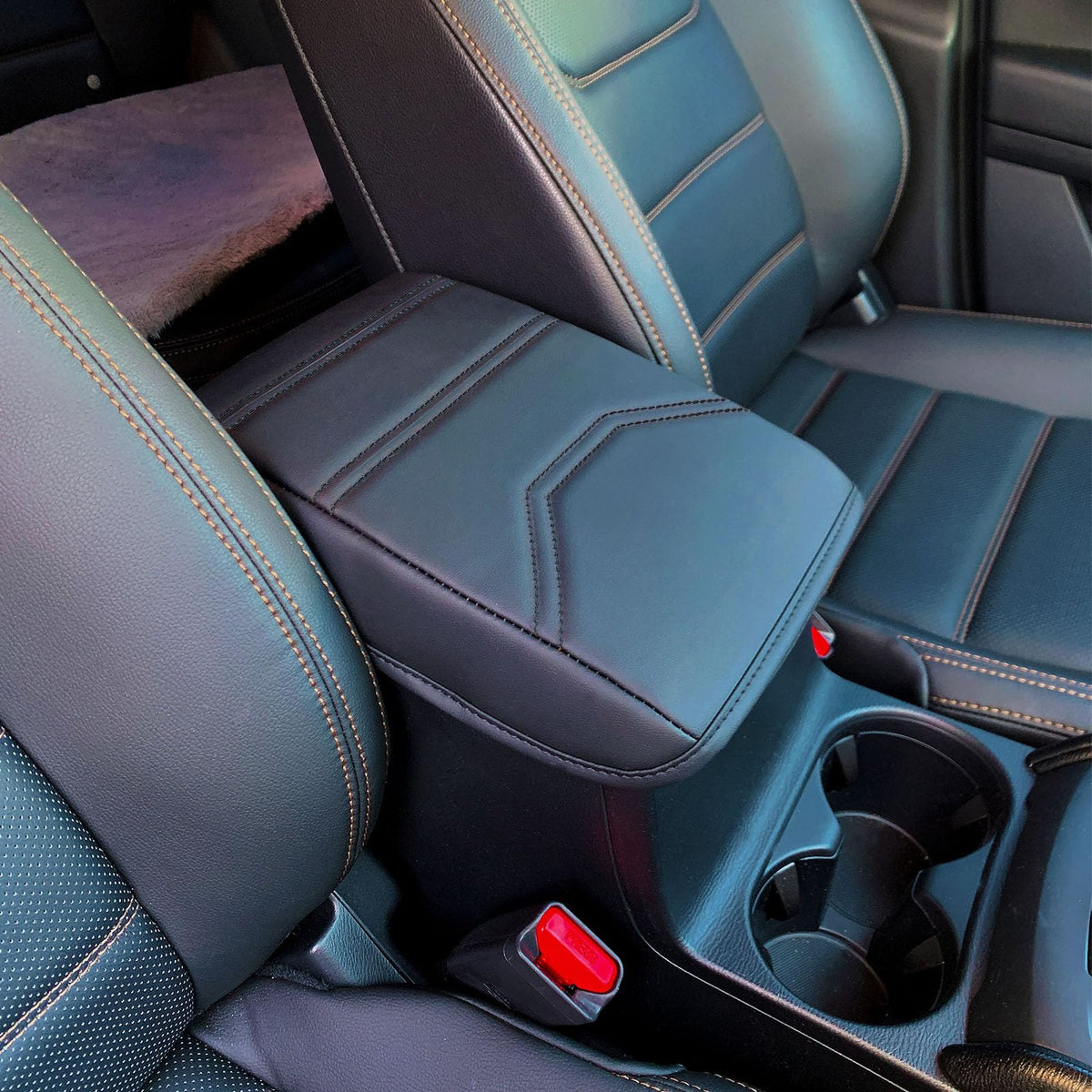 Areeyils Mazda CX-5 armrest cover on center console protecting against scratches