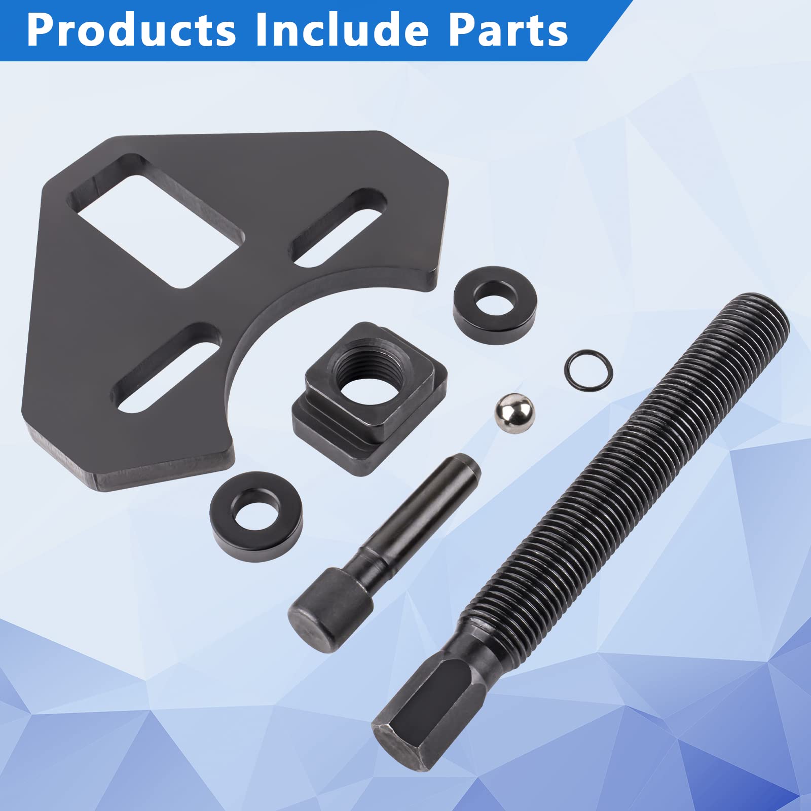 aremnry hub removal tool application illustration highlighting 5, 6, and 8 lug compatibility.