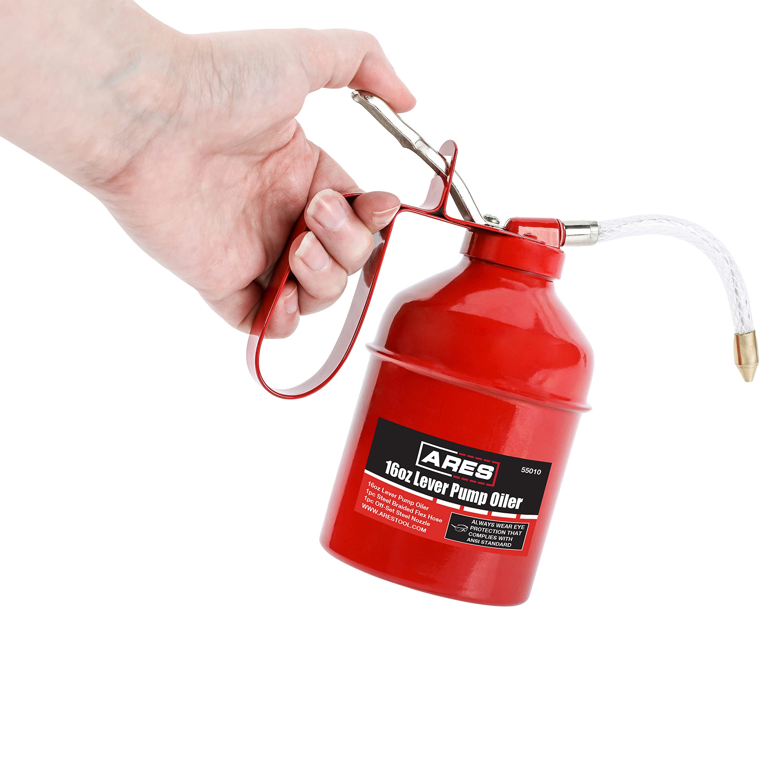 ARES 55010 lever-action enables comfortable one-handed operation.