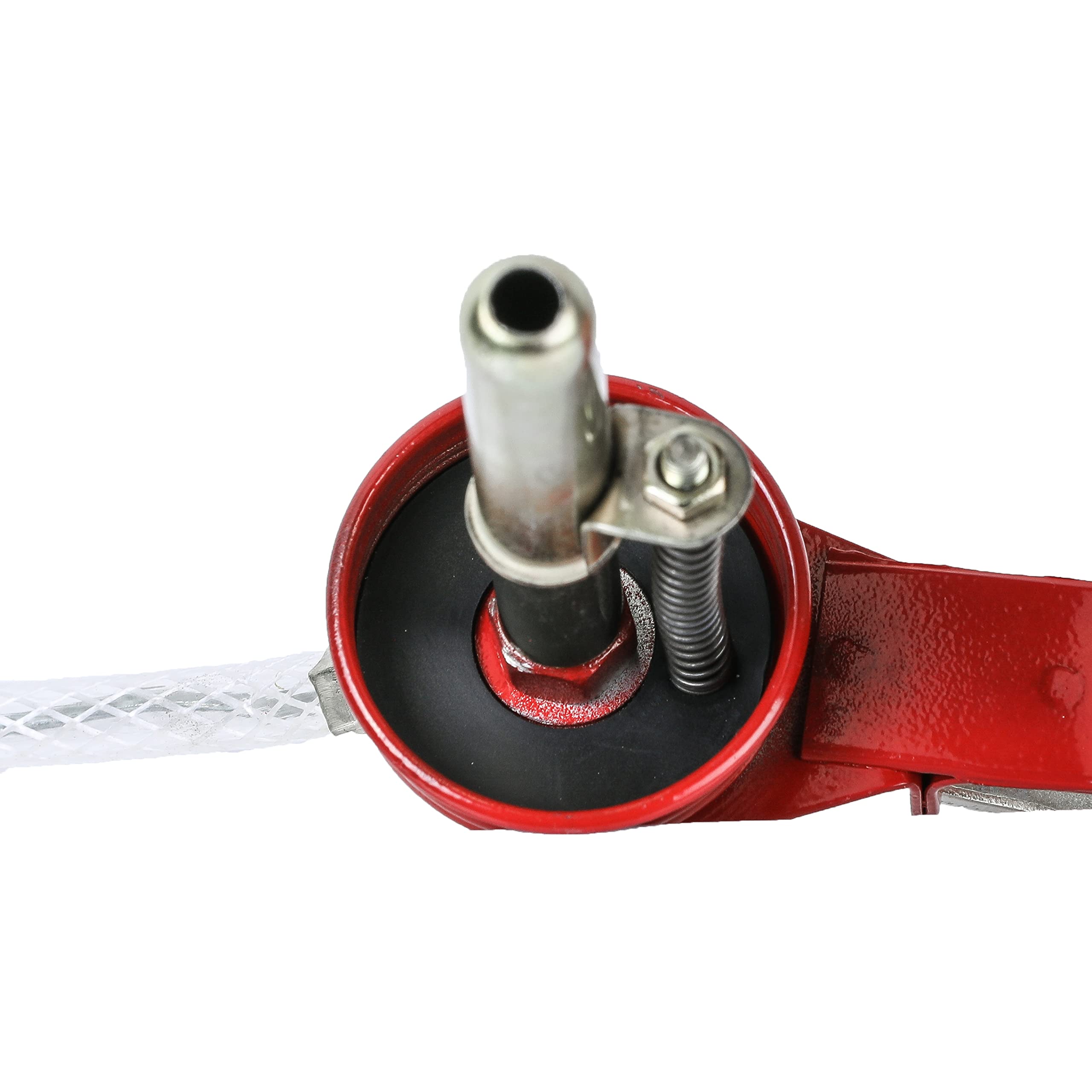 ARES 55010 secure grip handle reduces slips in messy conditions.