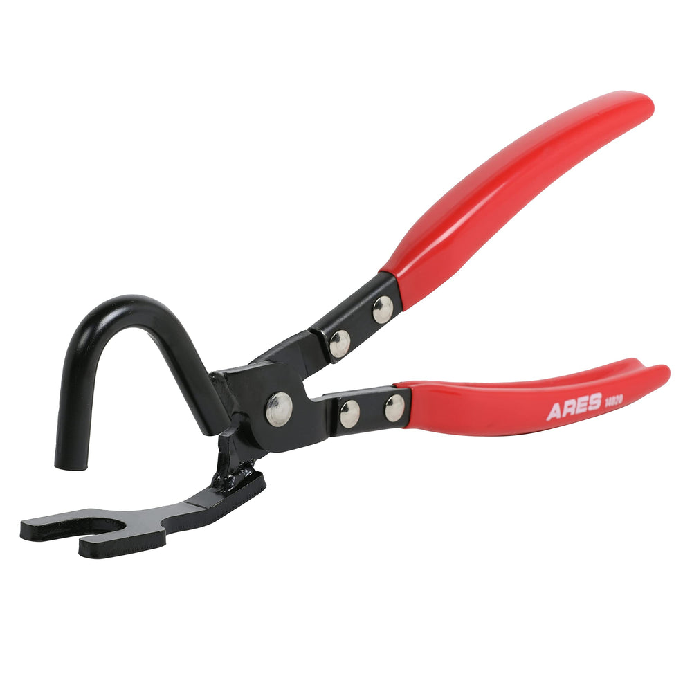 ARES Exhaust Hanger Removal Pliers with offset handles enable easier access in tight spaces