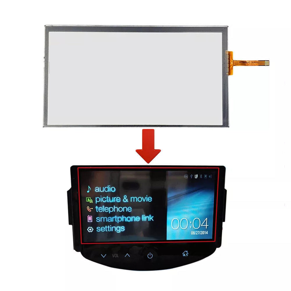Arfepa LA070WV1-TD05 touchscreen glass for 7-inch display with precise touch.