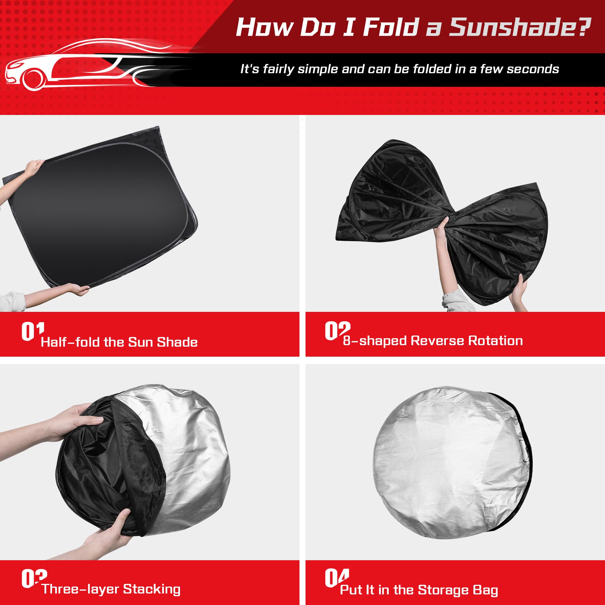 ARISMOTOR dual-layer design enhances insulation to help keep the cabin cooler.