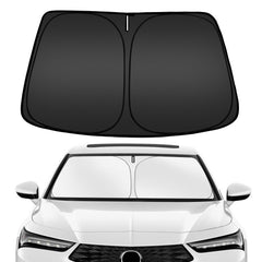 ARISMOTOR windshield sun shade on Acura Integra front window blocks UV rays and keeps interiors cooler.