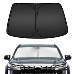 ARISMOTOR windshield sun shade for Hyundai Palisade with precise custom fit and full coverage.