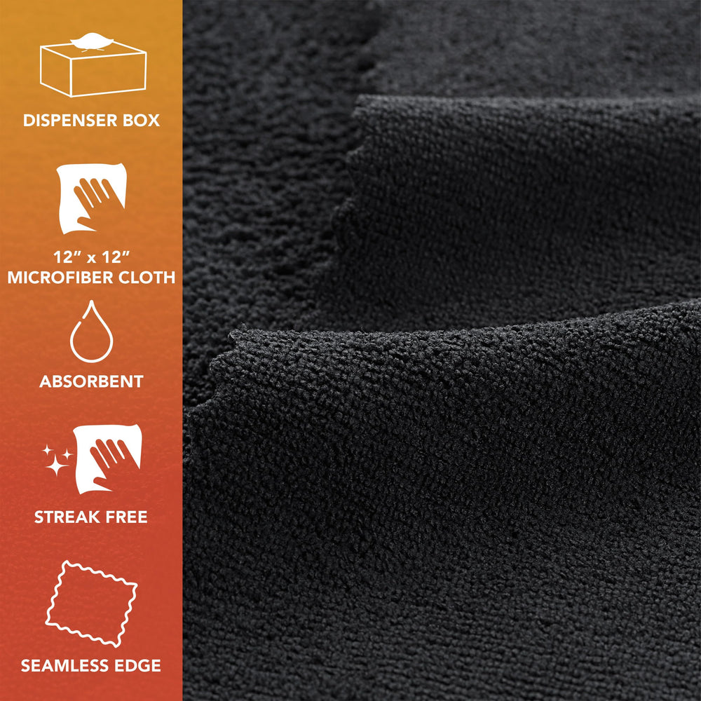 Arkwright Smart Rags microfiber close-up shows plush weave for deep, streak-free cleaning.