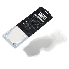 Armmega standard tear-offs for fast lens replacement and clear visibility.