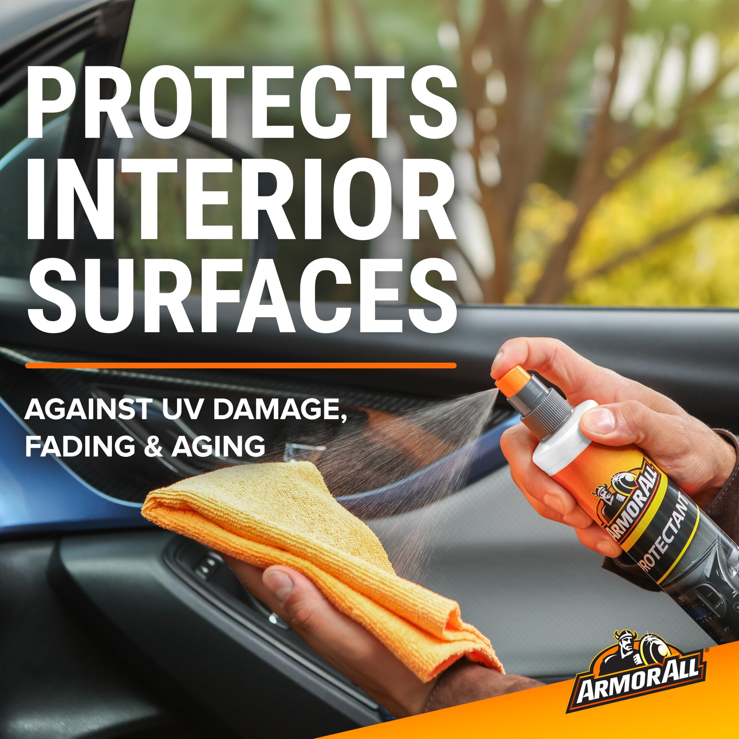 Armor All car glass wipes pack providing streak-free, residue-free visibility.