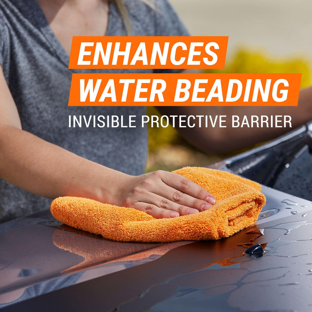 Armor All Ceramic Car Wash safe for tires, leaves clean tires.