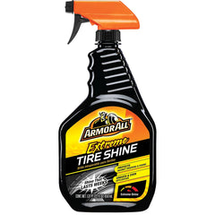 Armor All Extreme Tire Shine Spray bottle front showing easy tire care and packaging
