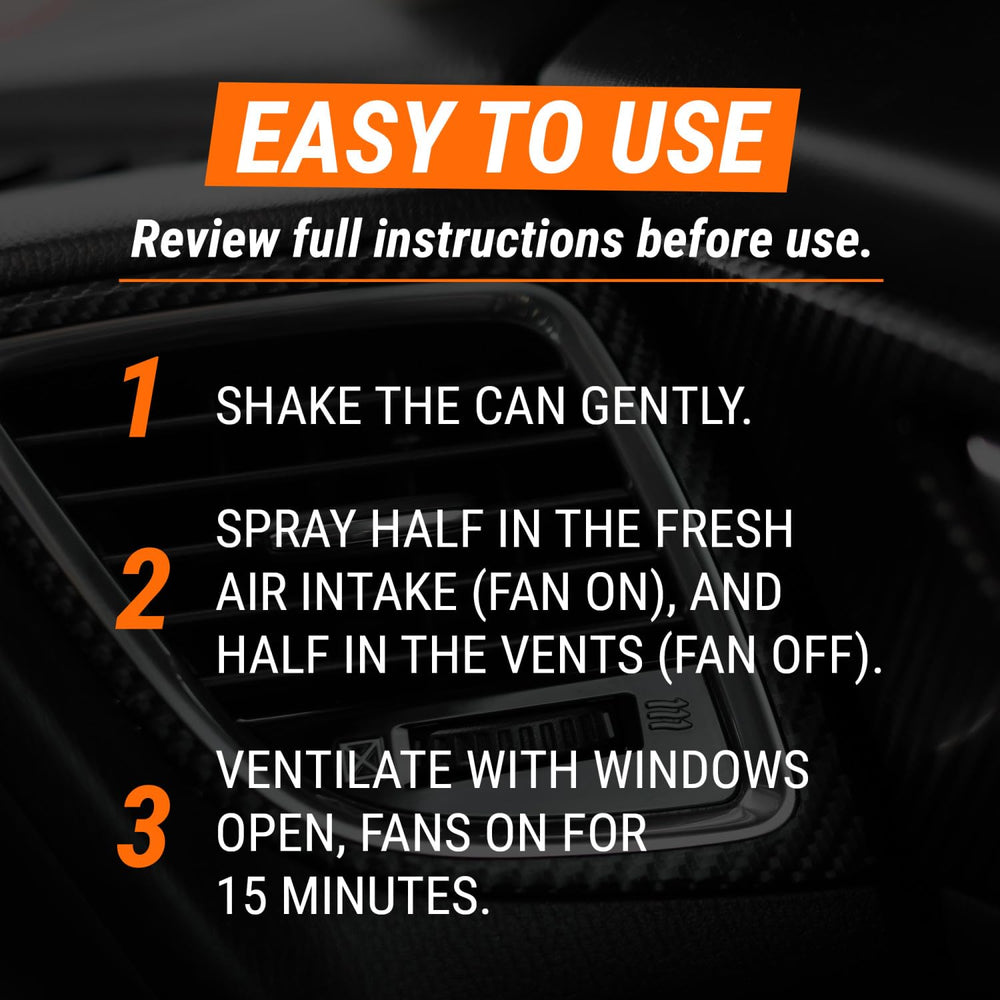 Armor All Fresh FX 3-count cans offer convenient, long-lasting fragrance control