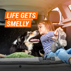 Three-pack Freshfx bottles ready for fast odor control.