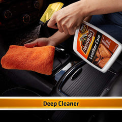 Armor All Leather Care conditioning restores supple feel and enhances beauty