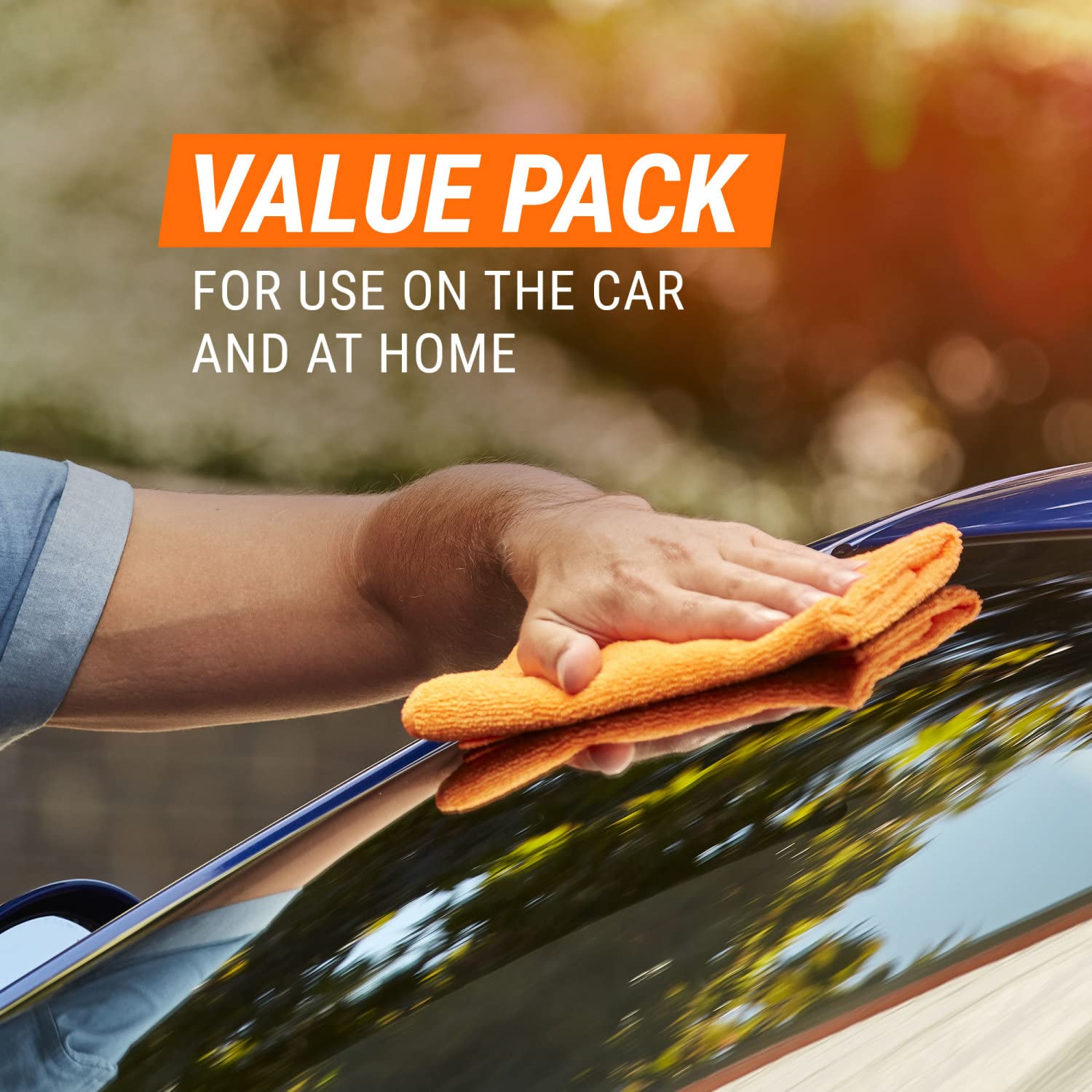 Armor All microfiber towels lint-free and streak-free results on various surfaces