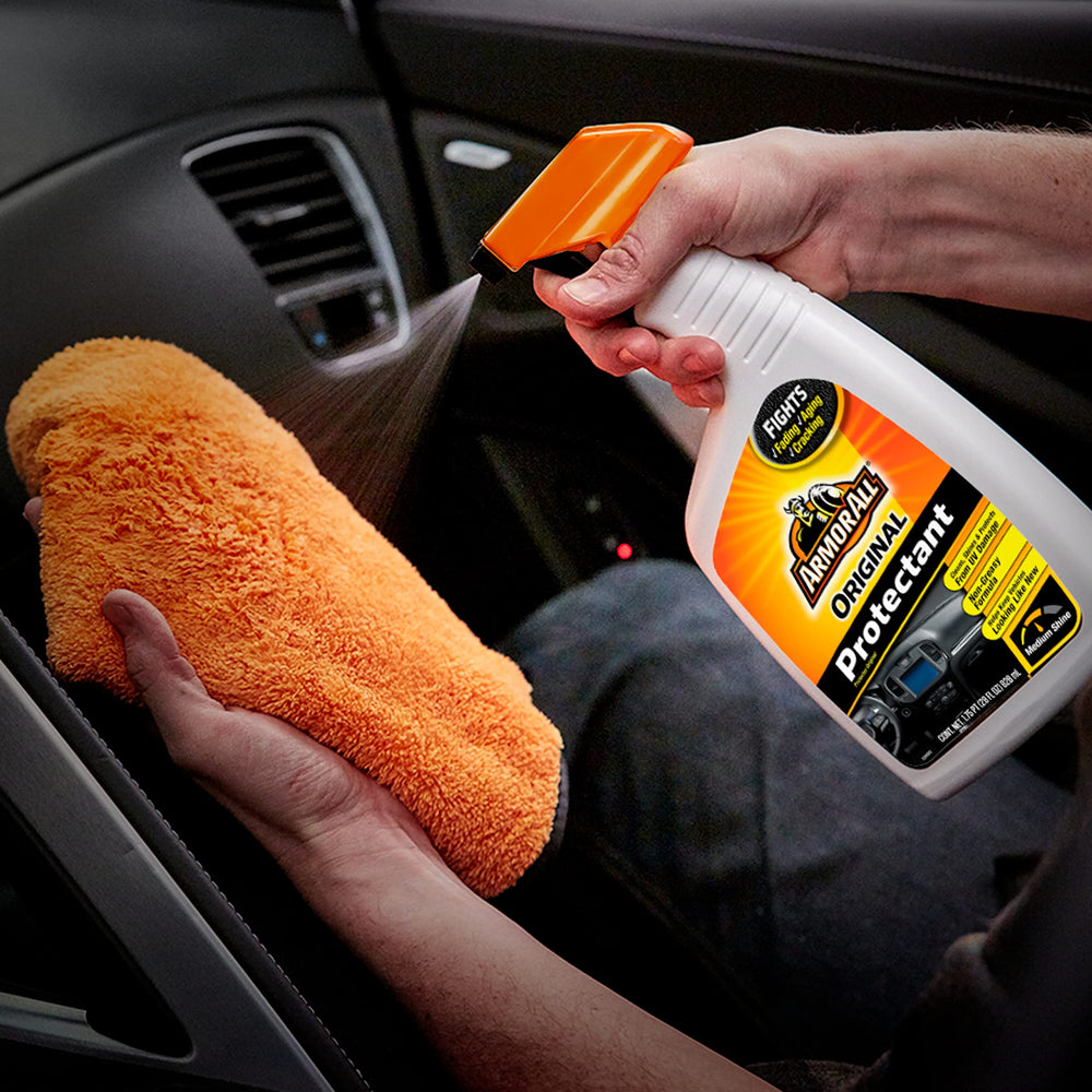 Armor All plastic protection revives dashboards, consoles, and door panels