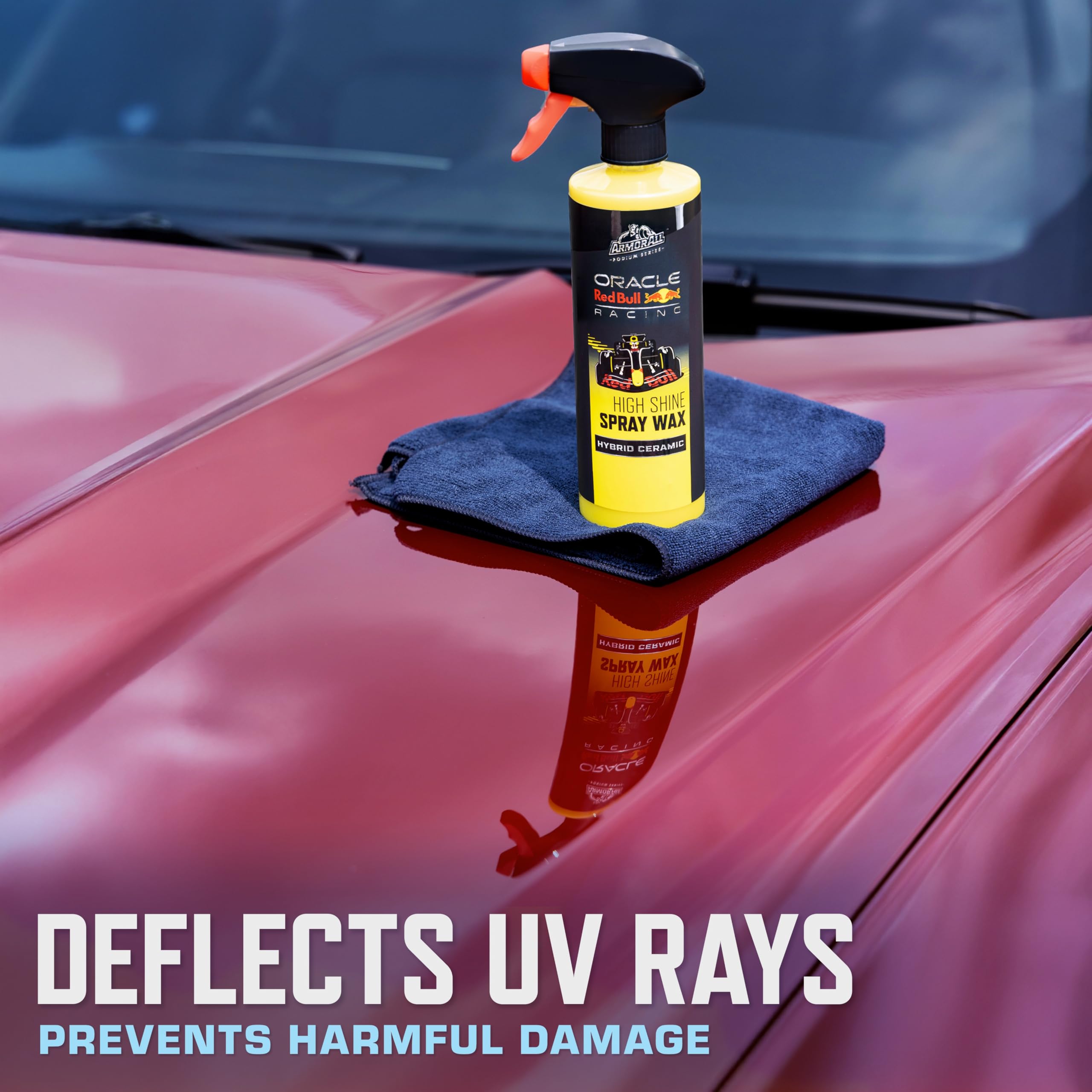 Armor All Podium Series UV protection helps preserve color under sun.