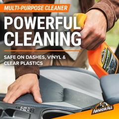 Armor All Glass Cleaner delivers crystal-clear windows with fewer streaks