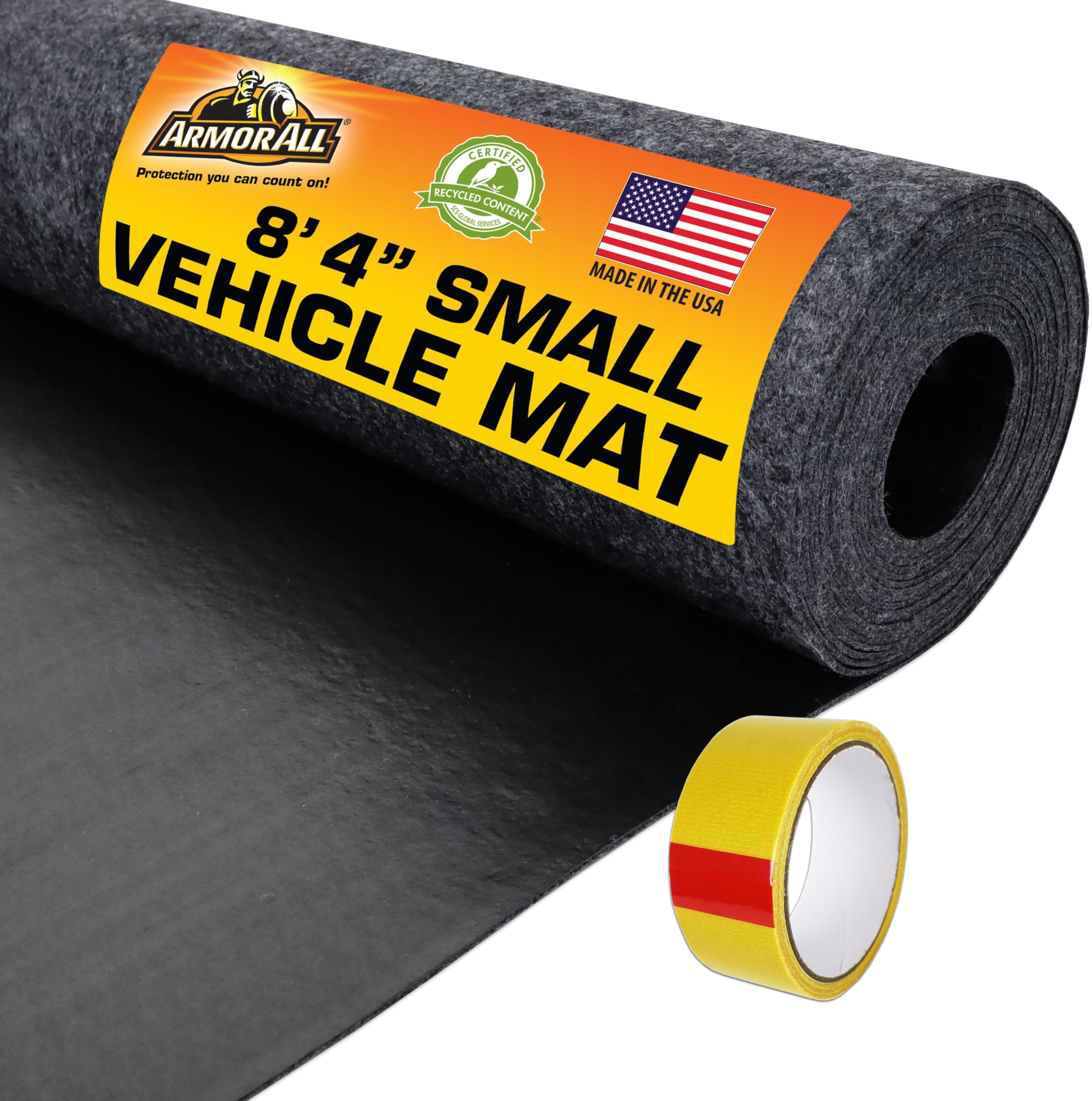 Armor All premium garage mat absorbs drips to protect concrete and tools