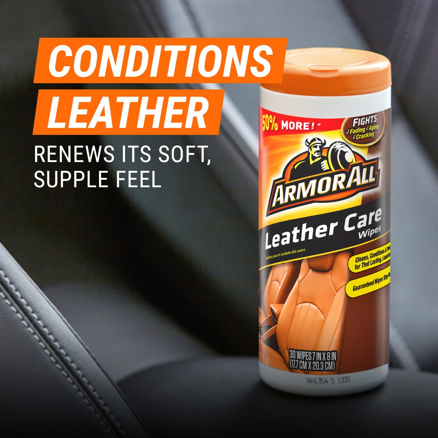 Armor All protectant wipes shield interiors from UV rays and oxidation.