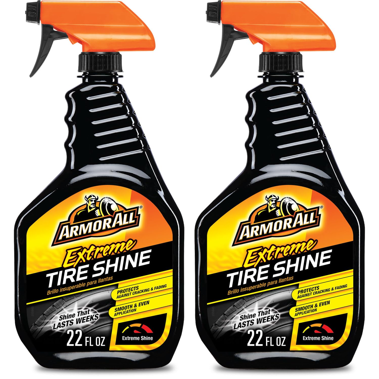 Armor All Tire Shine two-pack packaging for ongoing tire care