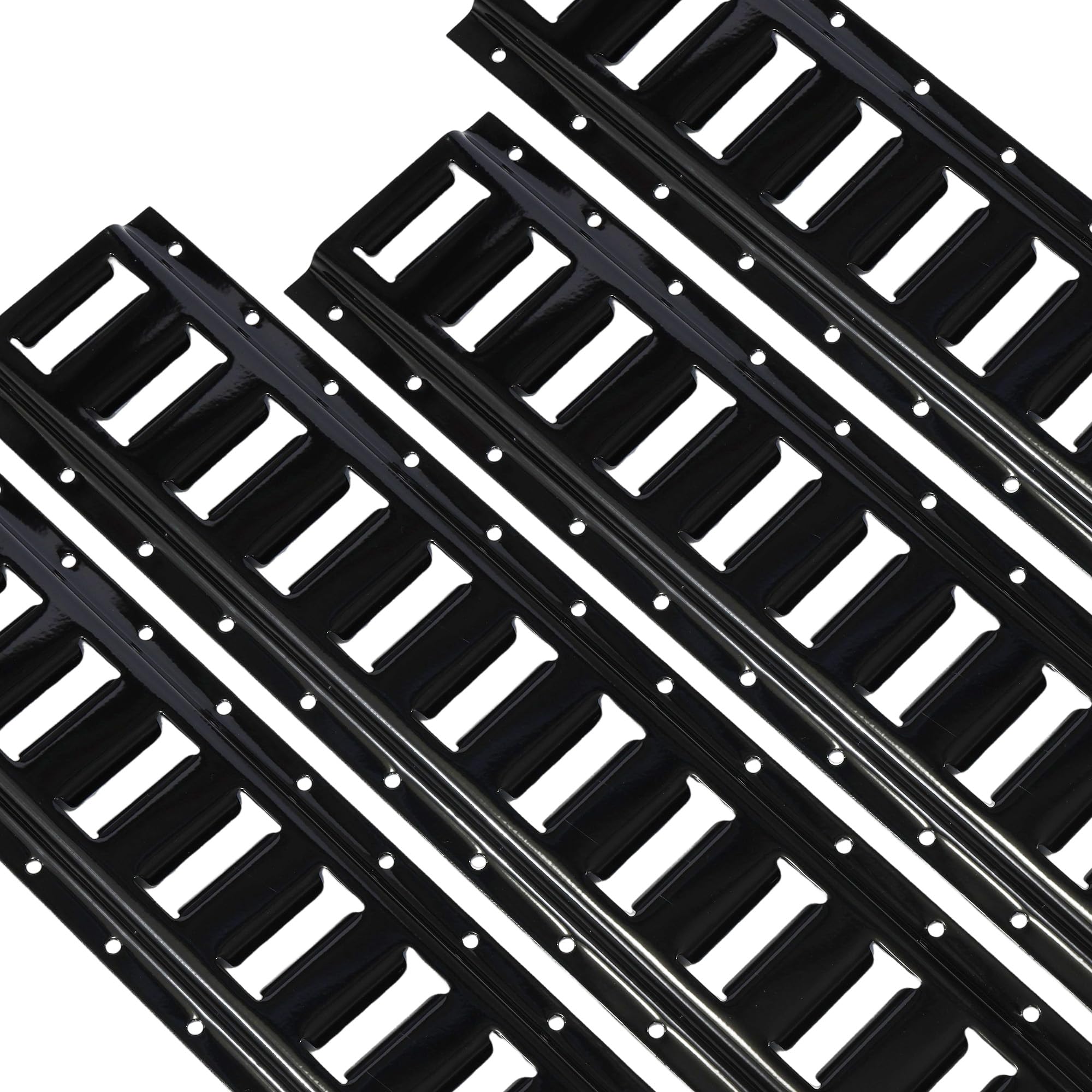ARMORLOGISTICS e-track rail 4ft with 24 anchor points for versatile cargo securement.