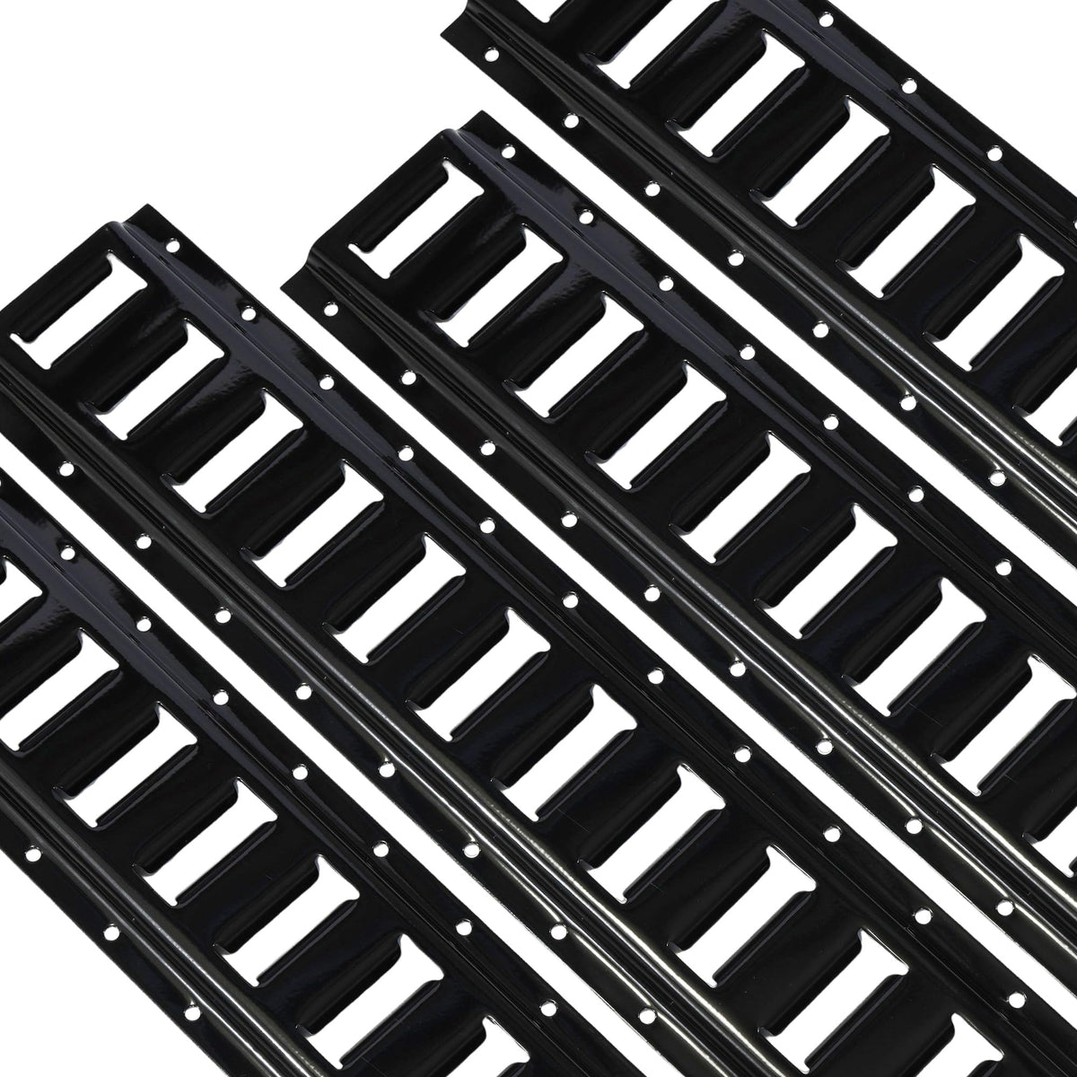 ARMORLOGISTICS e-track rail 4ft with 24 anchor points for versatile cargo securement.