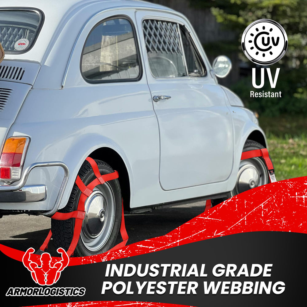 Fits a wide range of vehicles and trailer setups with 14–17 inch tires.