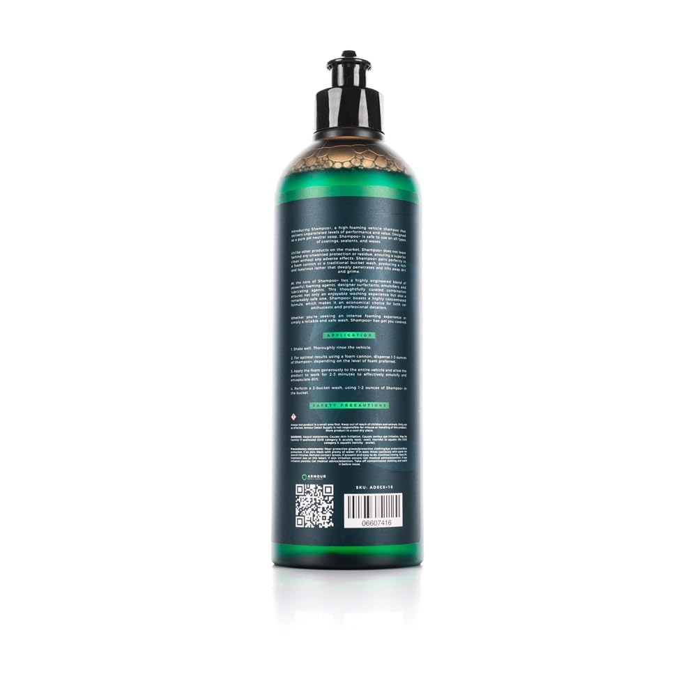 Armour Detail Supply Shampoo+ foam cannon-lather shows rich high-foaming action