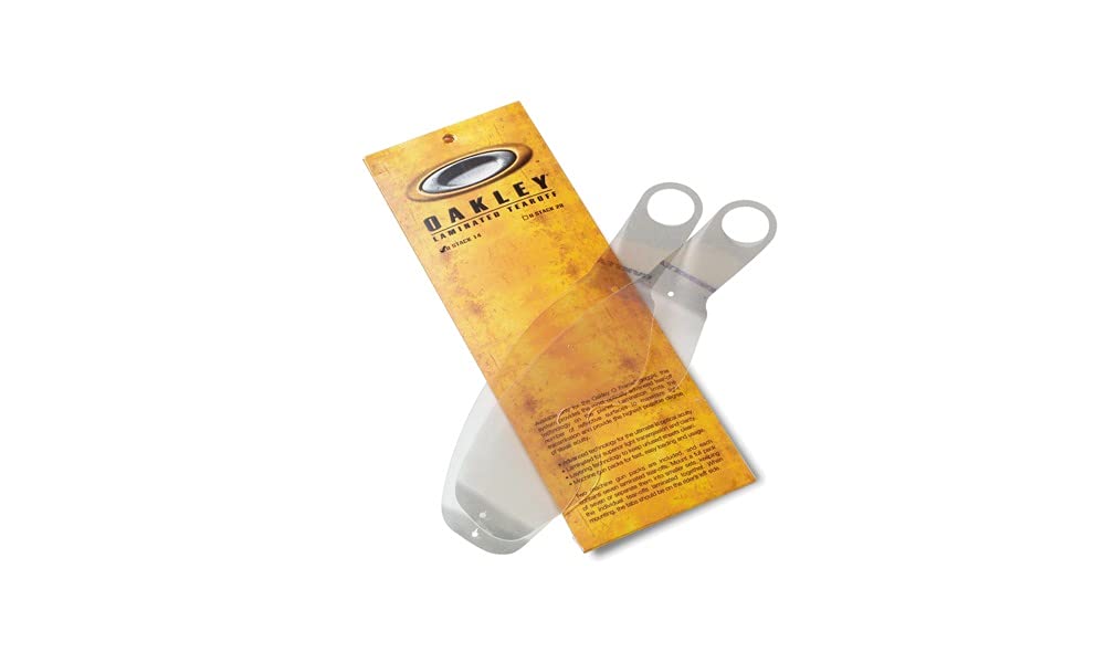 Arnette Airbrake MX tear-off sheet for clear vision during motocross