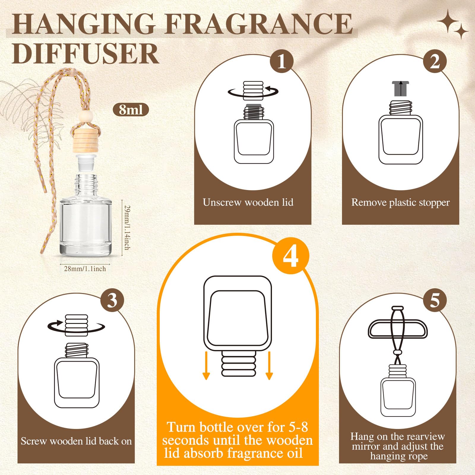 AROIC zen-tea scent diffuser adding subtle calm to your daily drive.