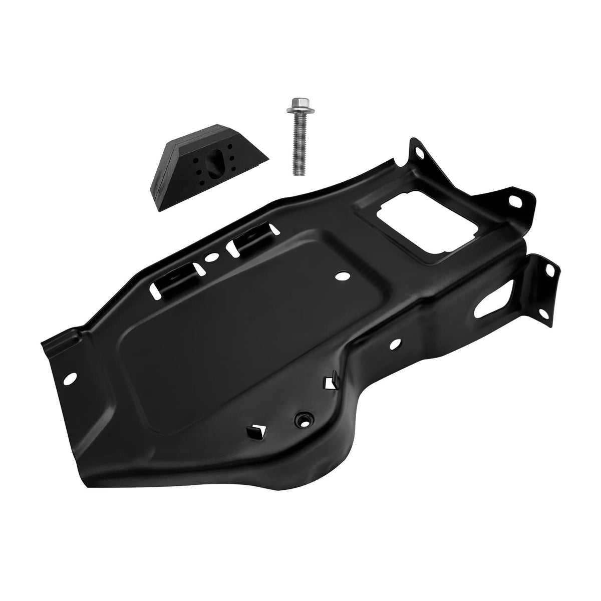 ARONOVA passenger side battery tray with base clamp kit for Cadillac Escalade provides secure mounting