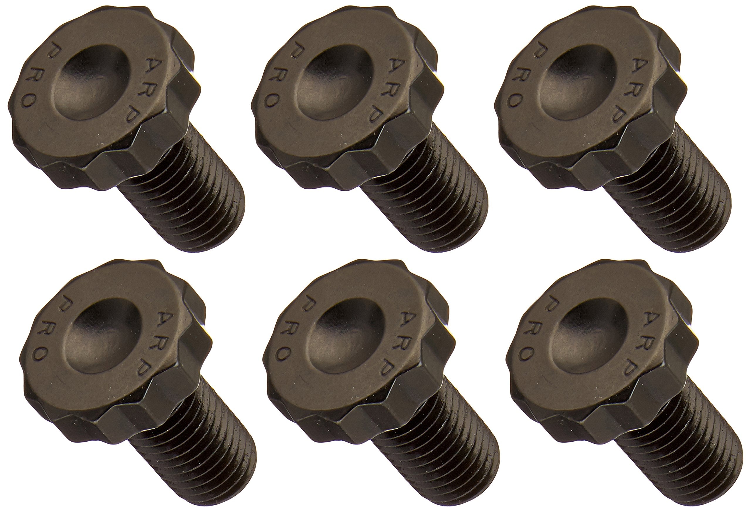 ARP 2442901 Pro Series flexplate bolts close-up highlighting aerospace alloy strength for Gen II LS