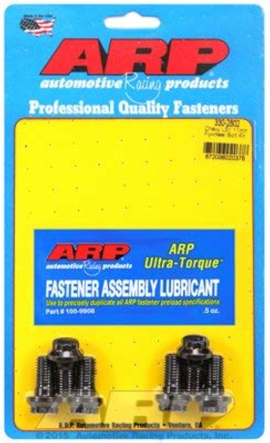 ARP flywheel bolt kit 330-2802 shown; ideal for high-strength engine assemblies.
