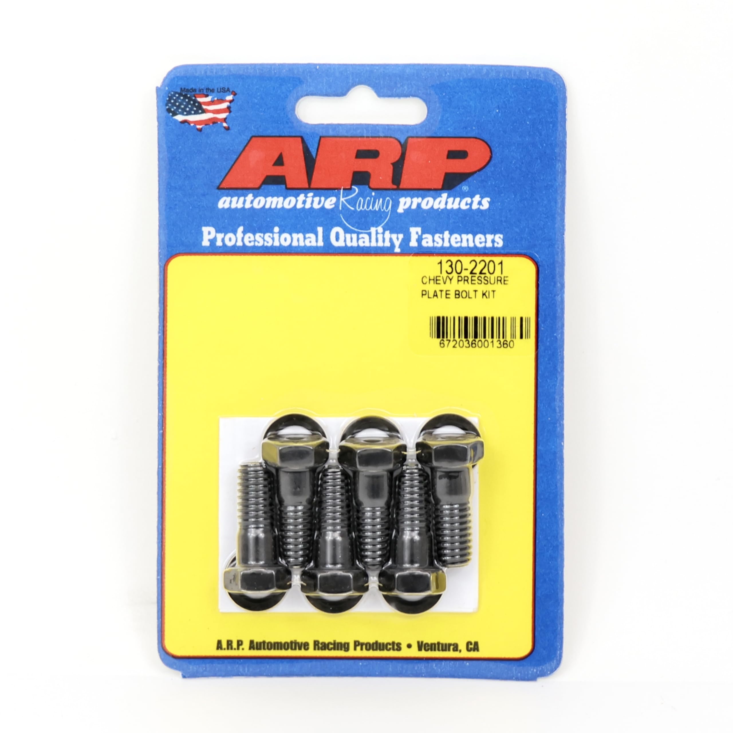 ARP Pressure Plate Bolts in an individual pack reveal genuine ARP quality for dependable mounting.