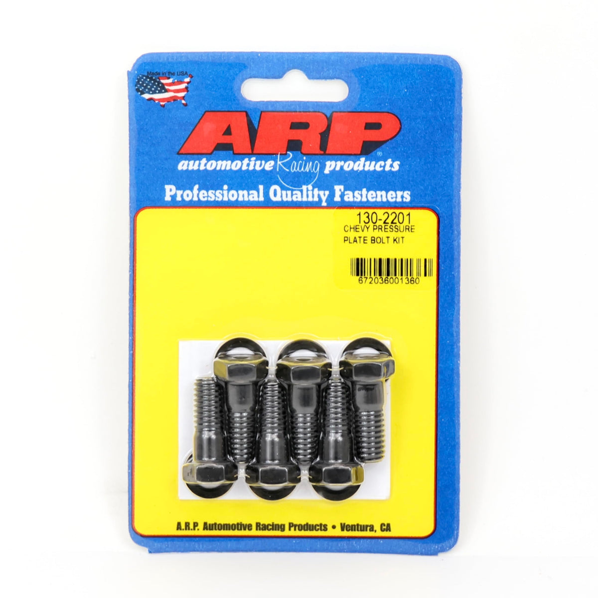 ARP Pressure Plate Bolts in an individual pack reveal genuine ARP quality for dependable mounting.