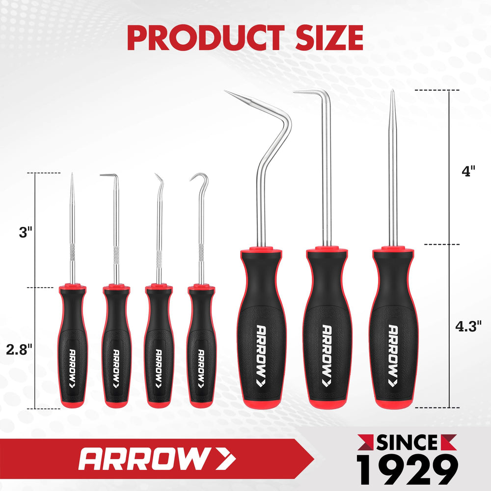 Arrow Fastener ergonomic, non-slip grips for secure control during use