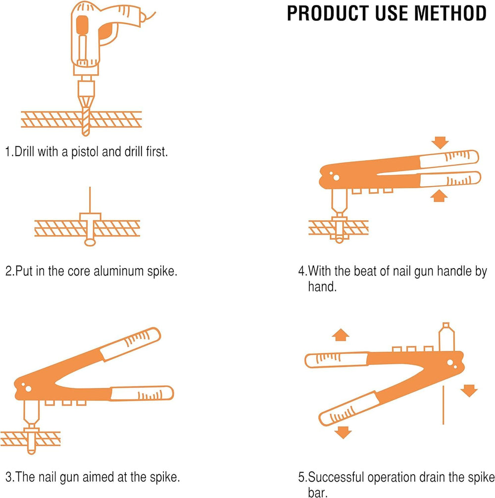 Arrow Heavy Duty Riveter Kit includes 120 rivets for ready-to-use projects.