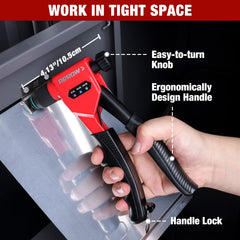 Arrow Rivnut Tool 75 nuts pack keeps fasteners organized.