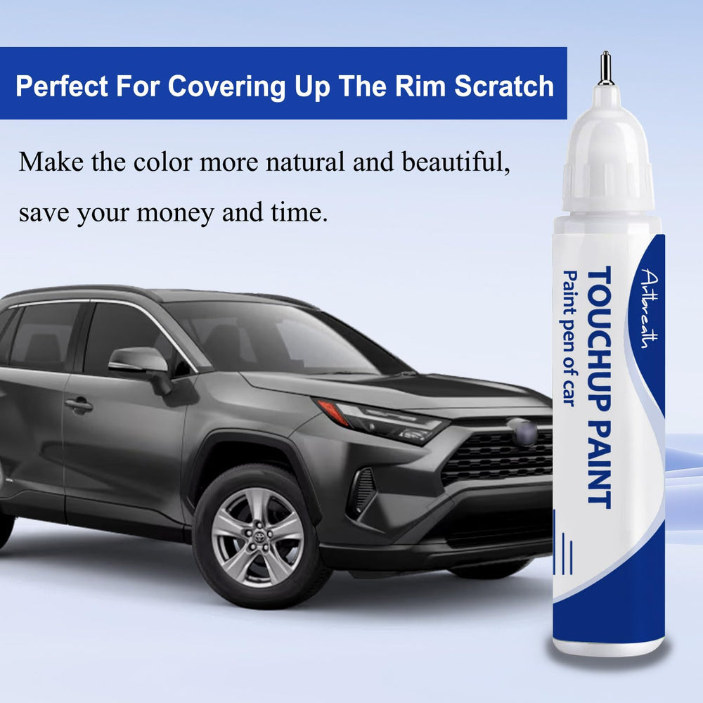 Artbreath Magnetic Gray Metallic Toyota touch-up kit setup enables simple DIY care.