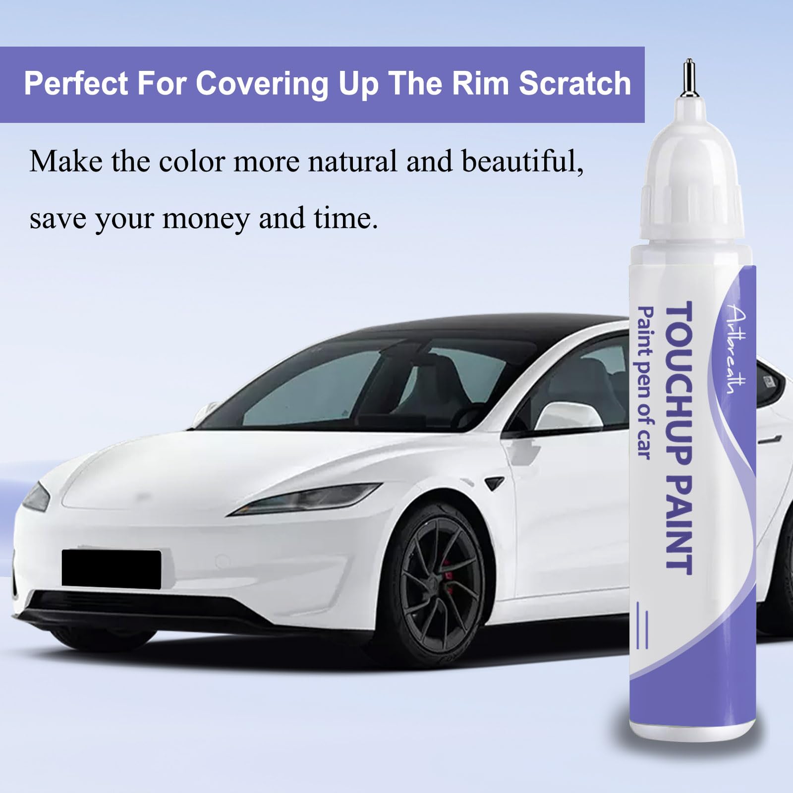 Artbreath Pearl White Tesla quick drying time for tiny repairs
