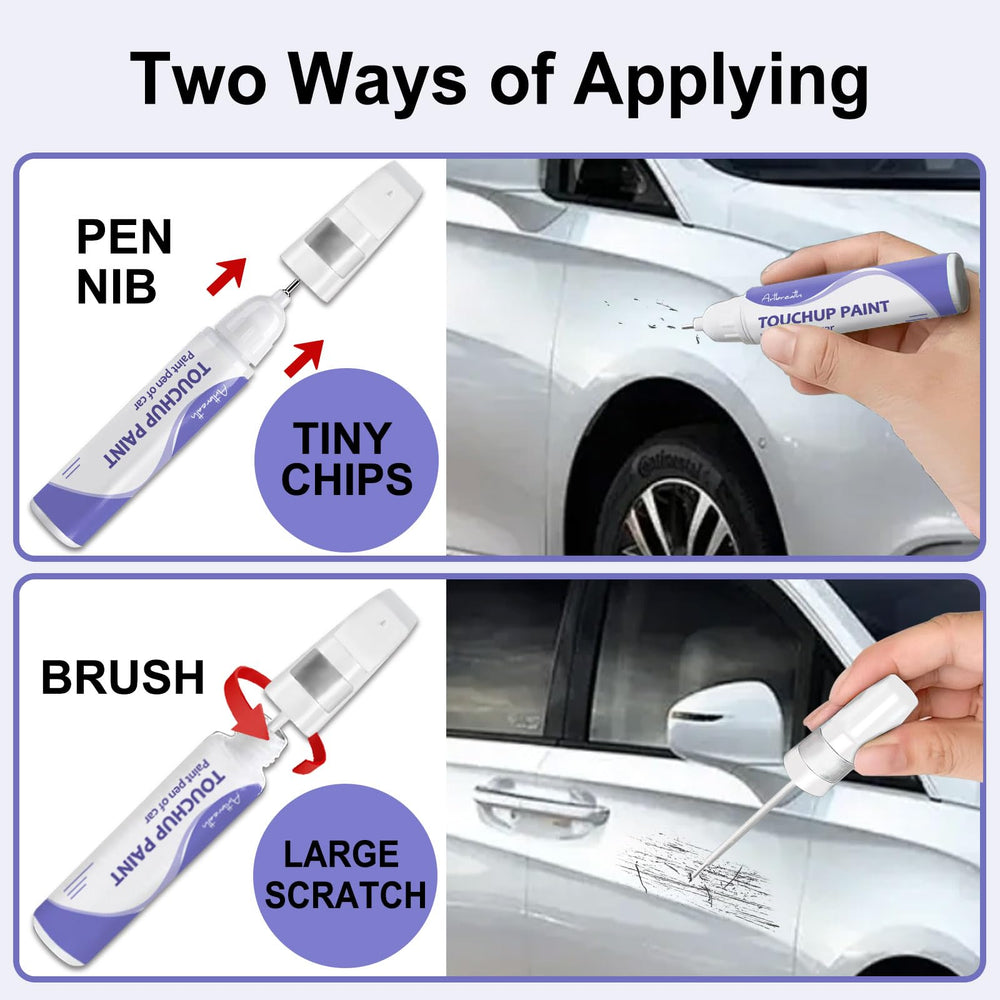 Artbreath Pearl White Tesla pen cap enables quick spot repairs