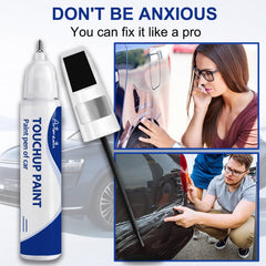 Bottle with brush cap from Artbreath Platinum White Pearl for easy use.