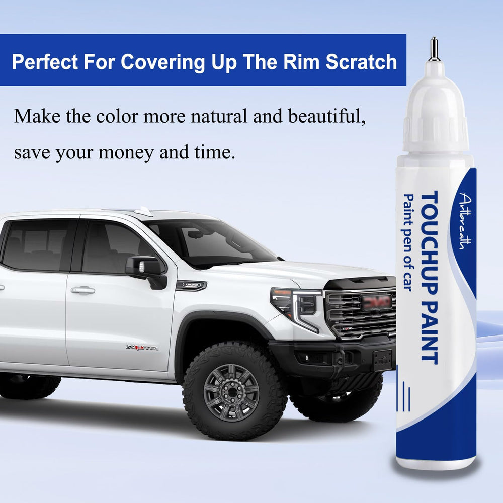 Artbreath Summit White surface prep guidance before applying touch-up paint.