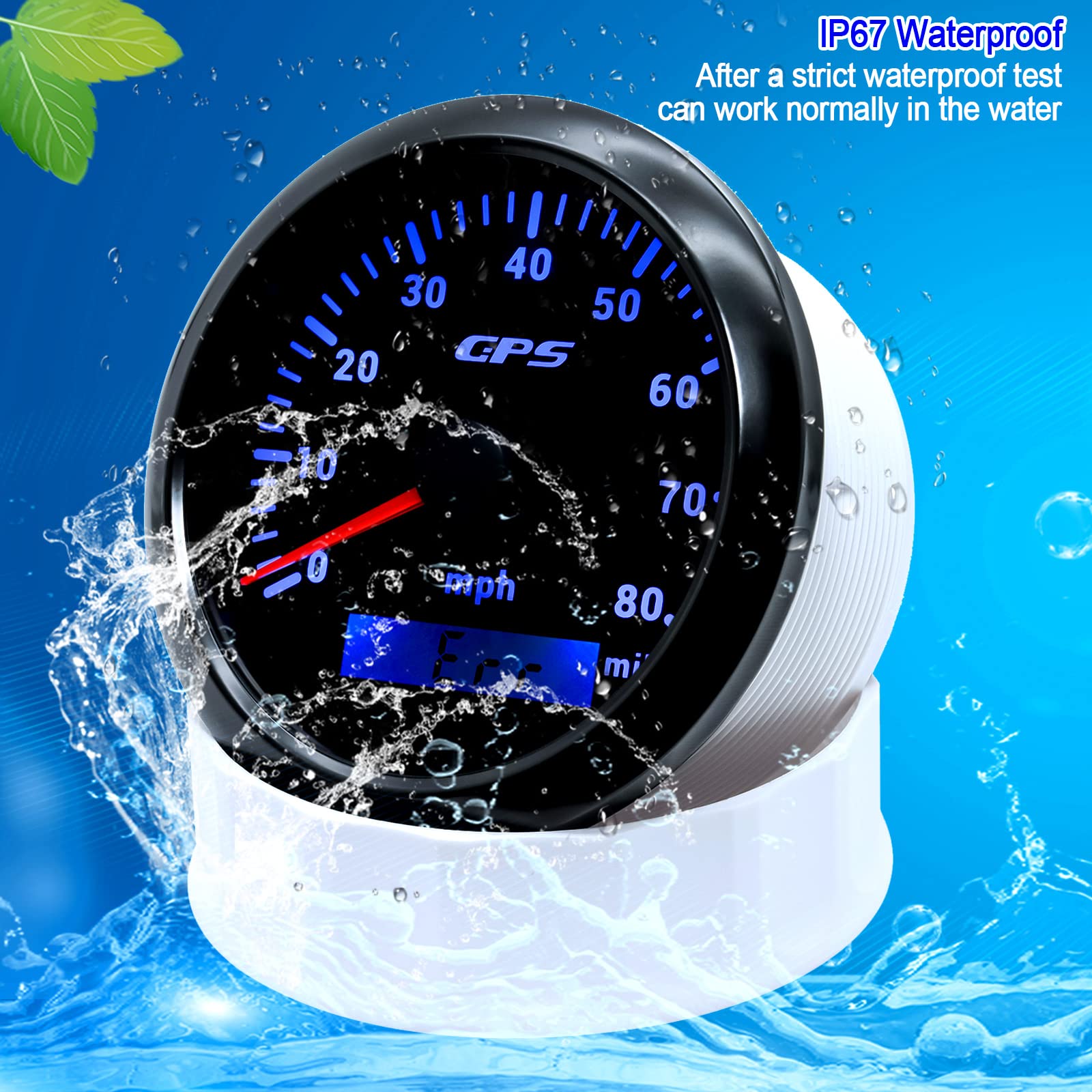ARTILAURA digital display offers quick readings during cruising or commuting.
