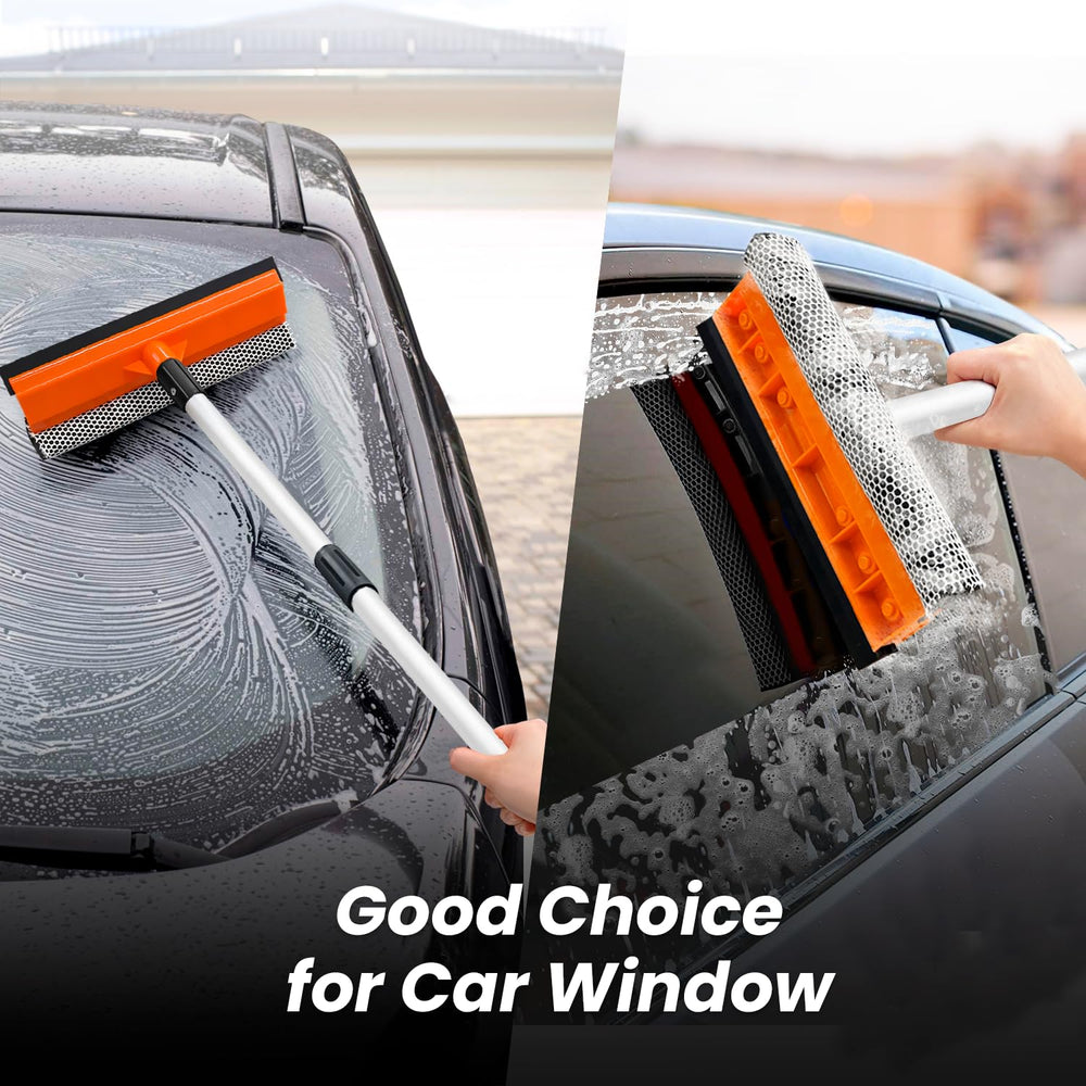 ARTIPOLY 10 inch windshield squeegee with soft mesh sponge