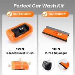 ARTIPOLY five-sided angled brush reaches tight spots for thorough washing